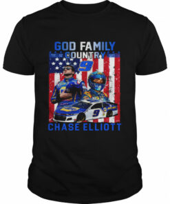 God Family Country Chase Elliott Shirt 1