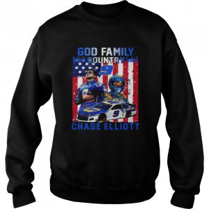 God Family Country Chase Elliott Shirt 4