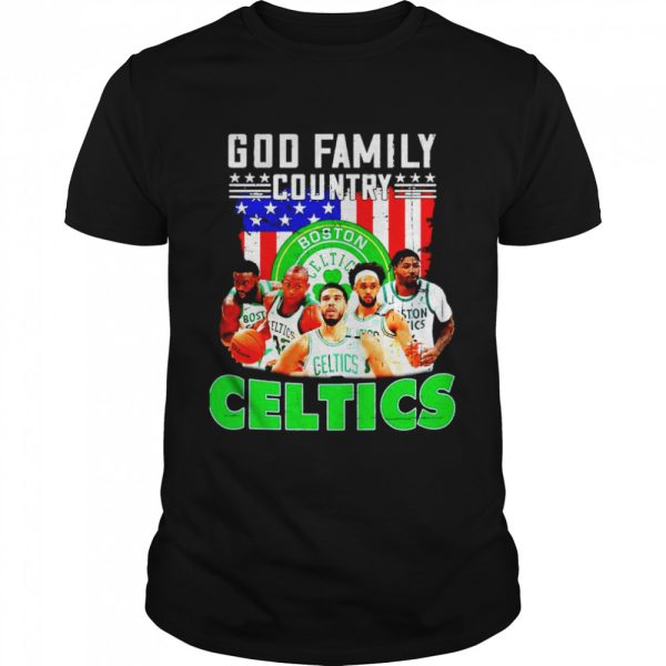 God family country Celtics shirt