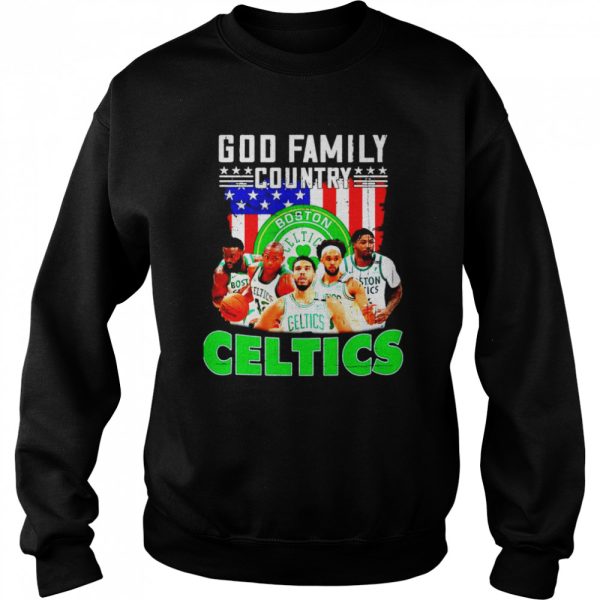 God family country Celtics shirt
