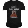 God first Family second then Virginia Cavaliers football shirt