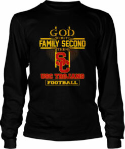 God first family second then USC Trojans football shirt 2 God first family second then USC Trojans football shirt 3