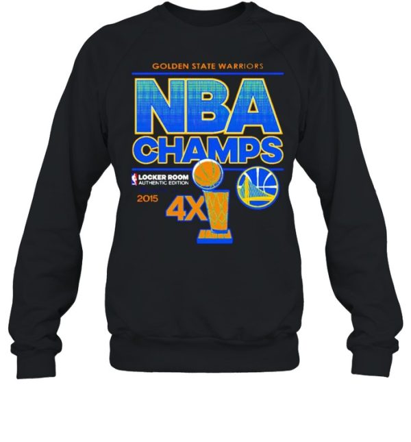 Golden State Warriors NBA champs 2015 shirt