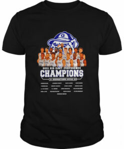 Gonzaga Bulldogs 2021 Big East conference champions Georgetown hoyas shirt 1