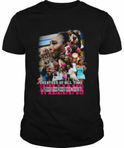 Greatest of all time Serena Williams signature shirt 1