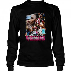 Greatest of all time Serena Williams signature shirt 3