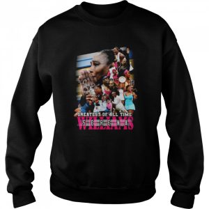 Greatest of all time Serena Williams signature shirt 4