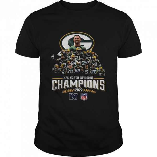 Green Bay Packers Football Team 2022 Nfc North Division Champions Shirt