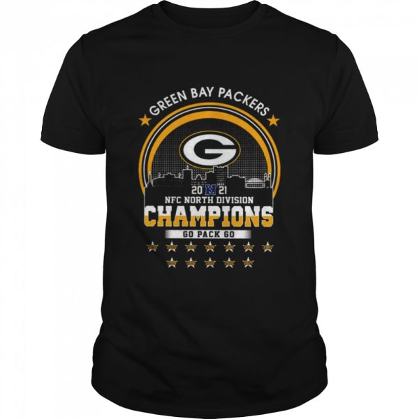 Green Bay Packers NFL 2021 NFC North Division Champs 2002 2021 Matchup City shirt