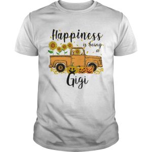 Halloween Car Pumpkin Happiness Is Being A Gigi TShirt