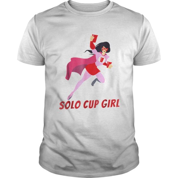 Halloween Solo Cup Women Beer Super Hero Costume shirt