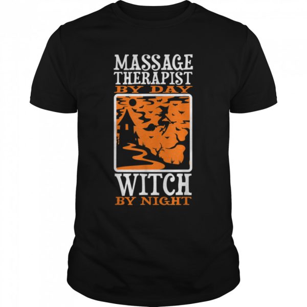 Halloween Witch & Massage Therapist T-Shirt