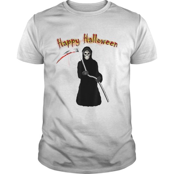 Happy Halloween Grim Reaper shirt