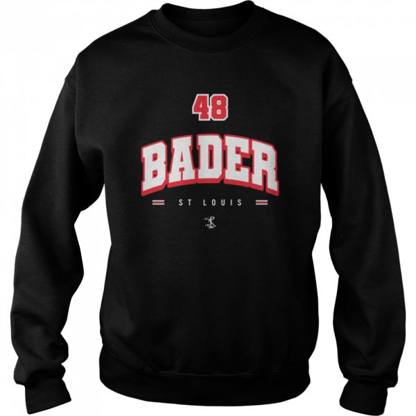 Harrison Bader Player Arch Gameday shirt