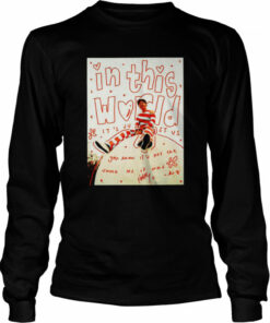 Harry Styles in this world it's just us shirt 3