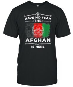 Have No Fear The Afghan Is Here Halloween Afghanistan Flag shirt 1