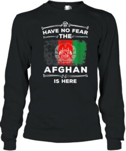 Have No Fear The Afghan Is Here Halloween Afghanistan Flag shirt 3