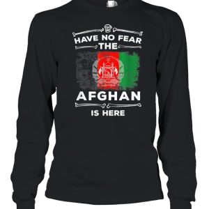 Have No Fear The Afghan Is Here Halloween Afghanistan Flag shirt 3