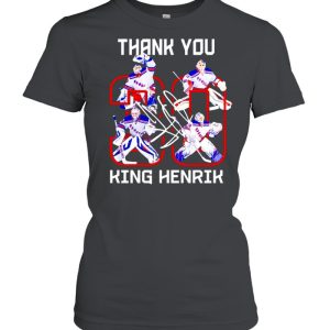 Henrik Lundqvist New York Rangers thank you king shirt