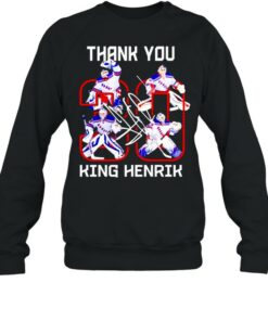 Henrik Lundqvist New York Rangers thank you king shirt 3 Henrik Lundqvist New York Rangers thank you king shirt 4