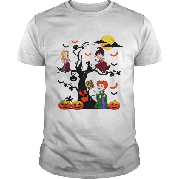 Hocus Tree Three Witches Pocus Shirt