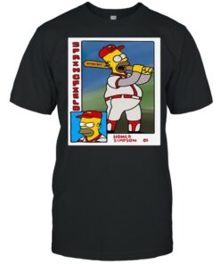 Homer at the Bat Trading Card Tee Shirt 1