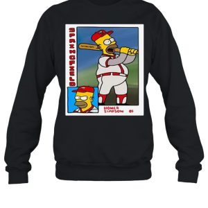 Homer at the Bat Trading Card Tee Shirt 4