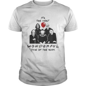 Horror characters its the most wonderful time of the year shirt