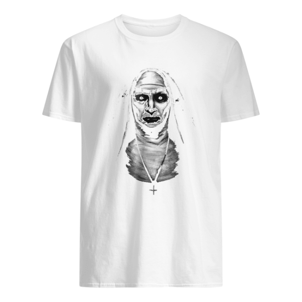 Hot evil demon nun Halloween shirt