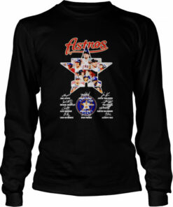 Houston Astros star players signatures shirt 3
