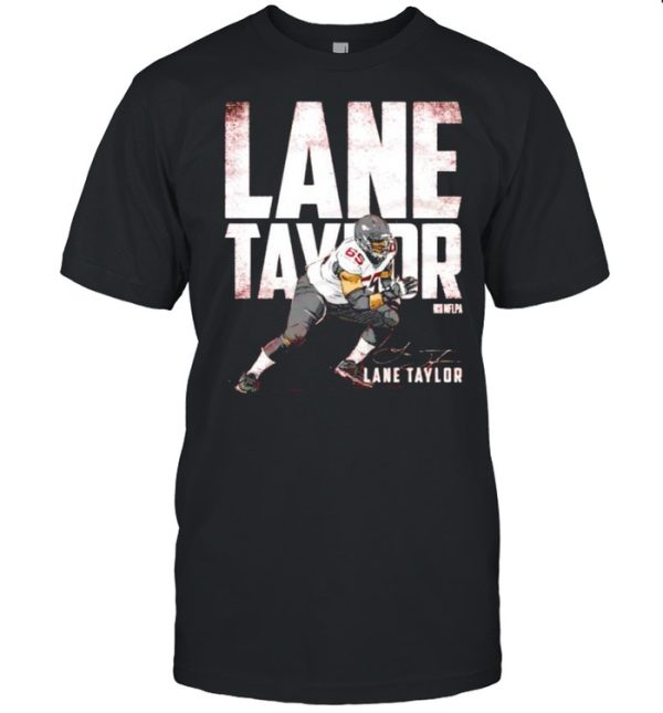 Houston Texans Lane Taylor signature shirt