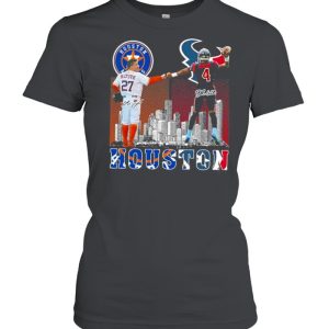 Houston astros alitove 27 and watson new texans city signature shirt