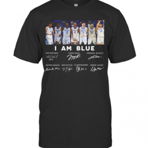 I Am Blue Kentucky Wildcats Signature T-Shirt