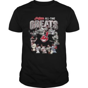 Indians All Time Greats Players Signatures shirt