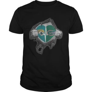 Jaguars Gators Its in my heart inside me shirt