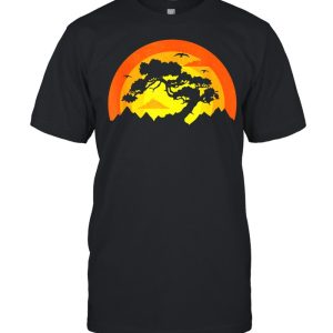 Japanese bonsai sunset Japan culture anime Shirt