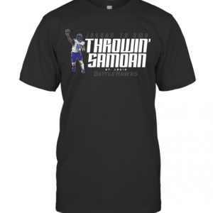 Jordan TaAmu Throwin Samoan St.Louis Battlehawks T-Shirt