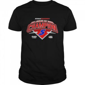 Kyle Larson Team Collection 2021 NASCAR Cup Series Champion T-Shirt – Black