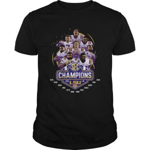 LSU Tigers 2019 Sec Champions Signature shirt