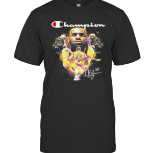 Lebron James Los Angeles Lakers Signature T-Shirt