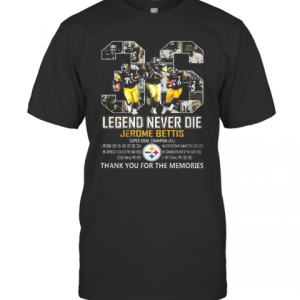 Legend Never Die Jerome Bettis 36 Pittsburgh Steelers T-Shirt