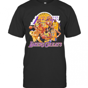 Los Angeles Lakers Greats Basketball T-Shirt