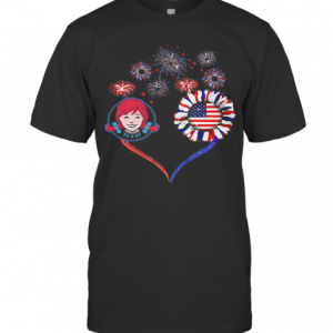 Love Wendy Firework America 4Th Of July Independence Day T-Shirt