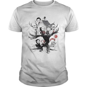 Maniac Park Horror movie Theme Park tree Halloween shirt