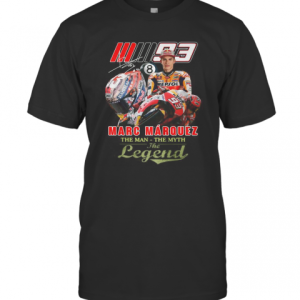 Marc Marquez The Man The Myth The Legend Signature T-Shirt