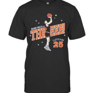 Mark Price For Three Cleveland Cavaliers 25 T-Shirt