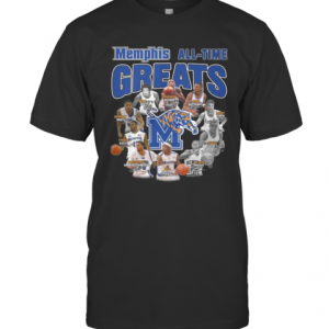 Memphis Tigers All Time Great Signatures T-Shirt