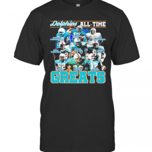 Miami Dolphins All Time Greats T-Shirt