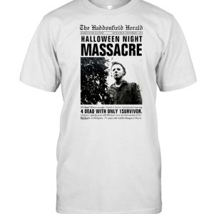 Michael Myers Headline Halloween Night Massacre T-shirt