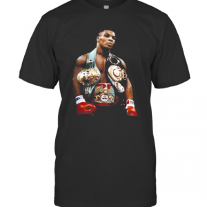 Mike Tyson Championship Belts T-Shirt